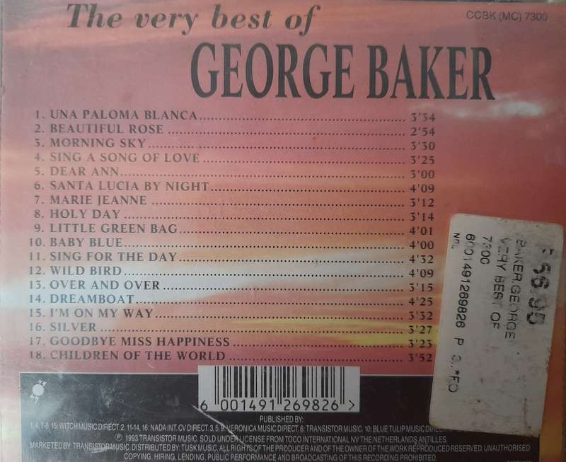 George Baker - The very best of