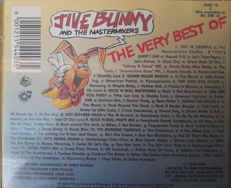 Jive Bunny and the mastermixers - The very best of