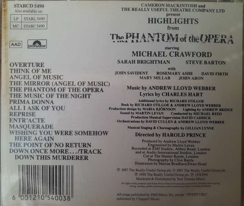The Phantom of the Opera (Soundtrack)