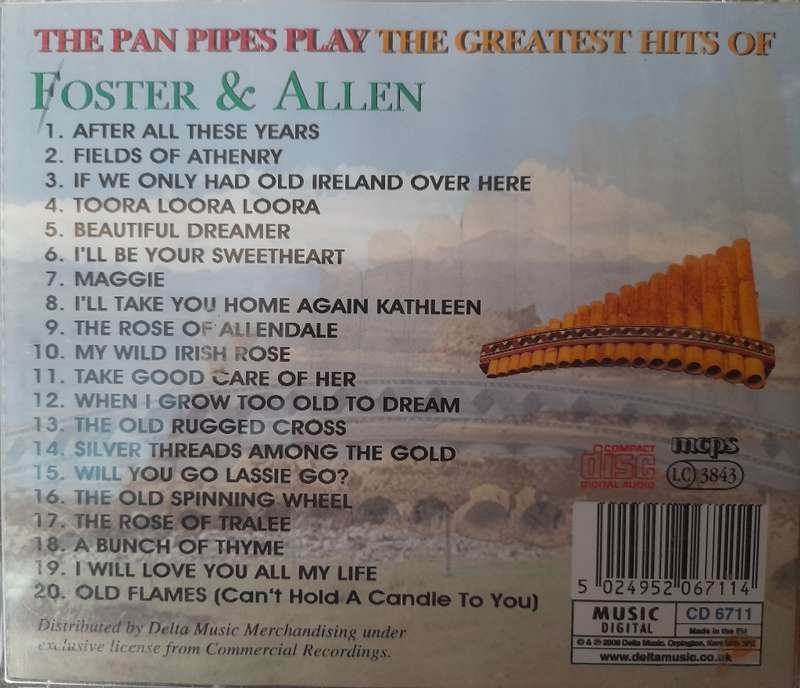 The Pan Pipes Play - The Greatest Hits of Foster & Allen