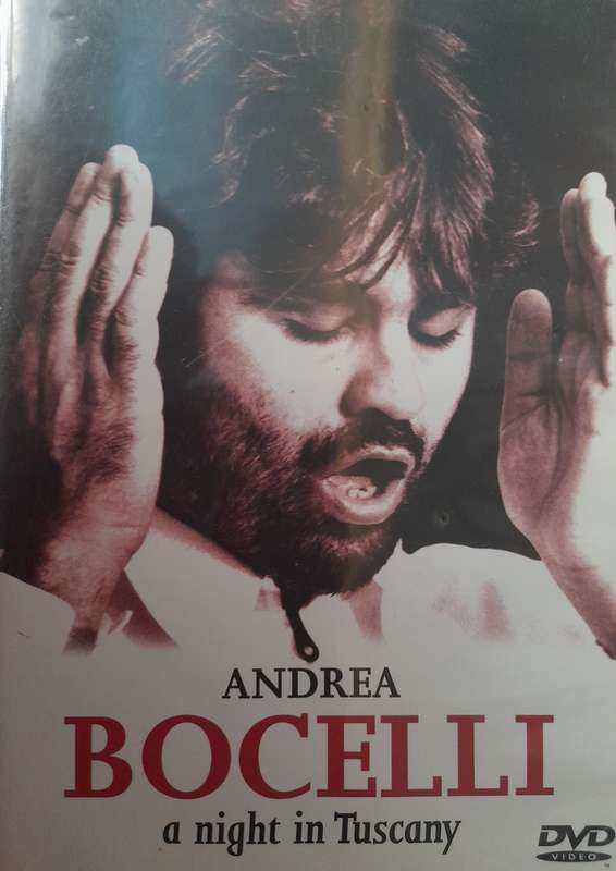 DVD: Andrea Bocelli - A night in Tuscany