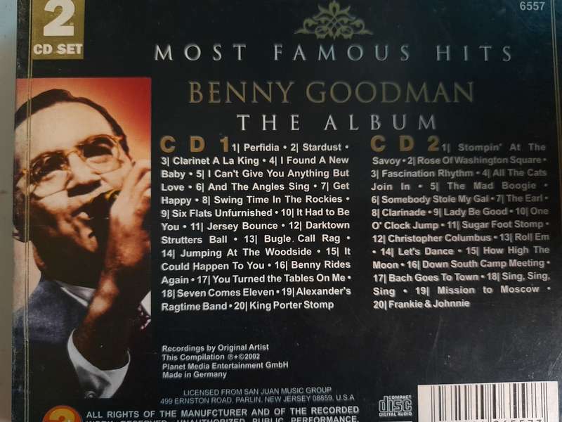 Benny Goodman - The Album (2 CD Set)