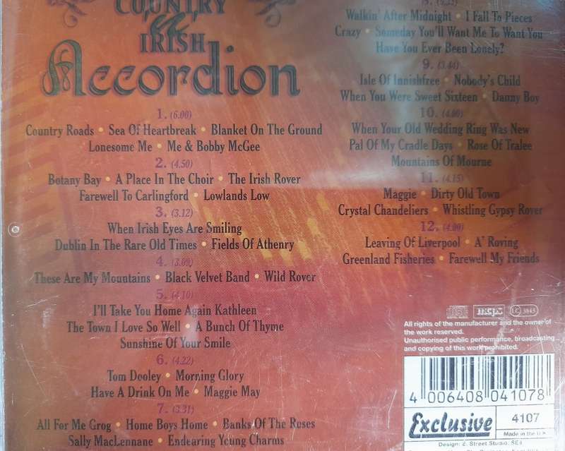 Country `n Irish Accordion