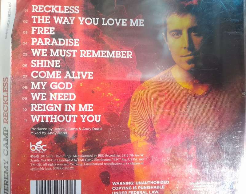 Jeremy Camp - Reckless