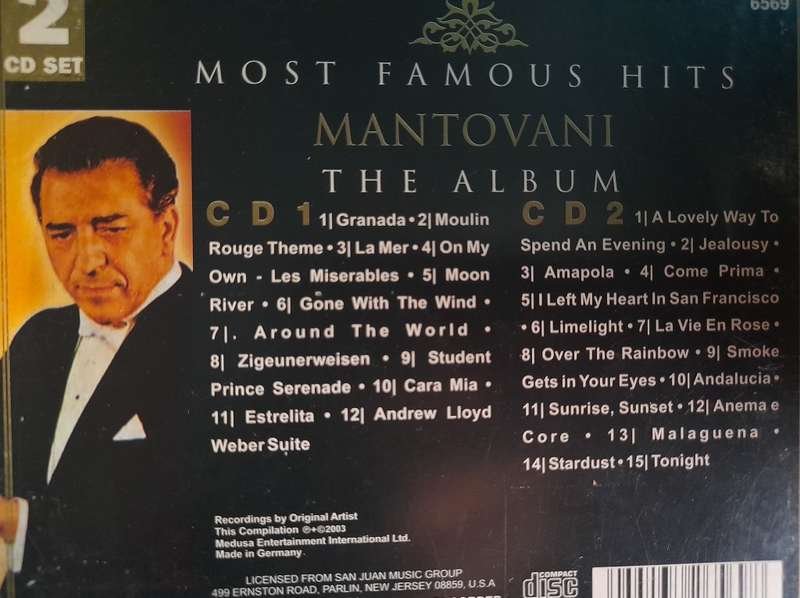 Mantovani - The Album (2 CD Set)