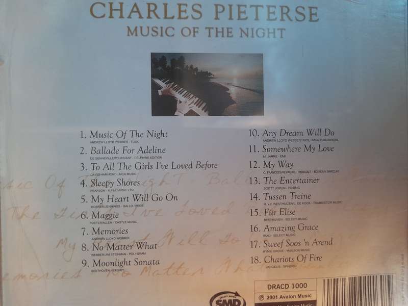 Charles Pieterse - Music of the night