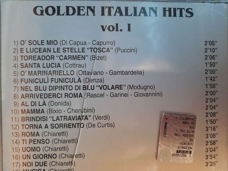 Golden Italian Hits - Vol.1