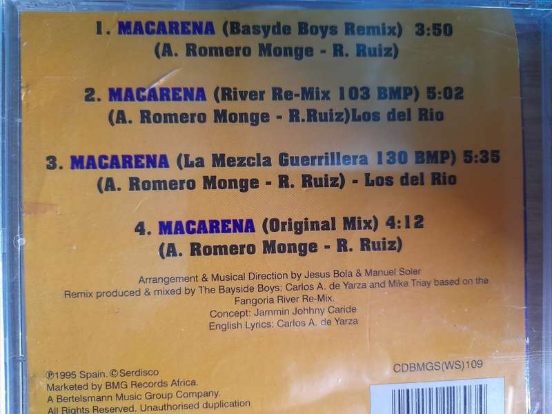 Los Del Rio - Macarena Remix by The Bayside Boys