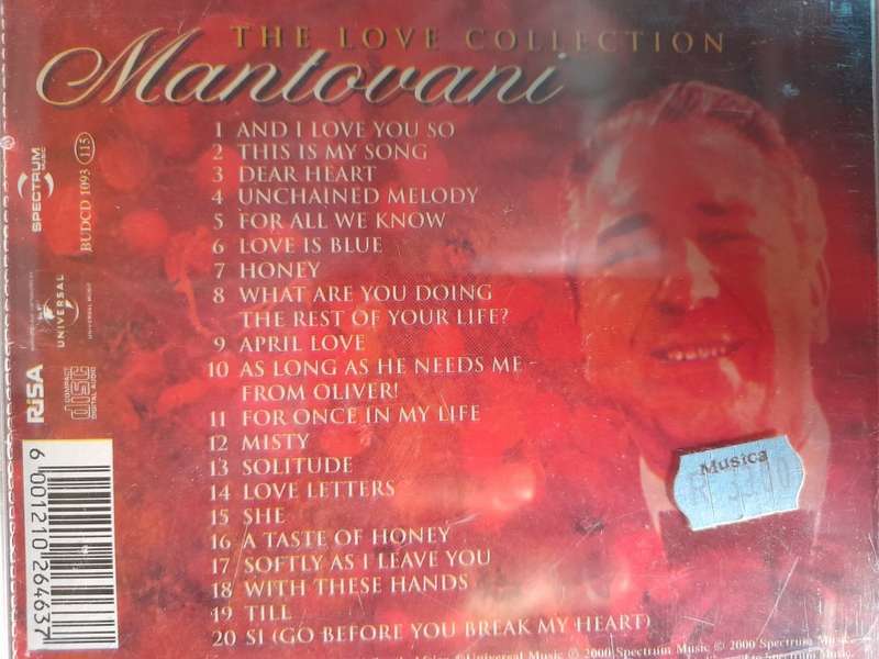 Mantovani - The Love Collection