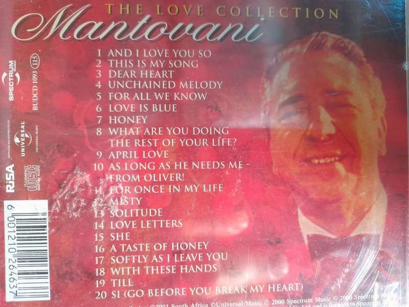 Mantovani - The Love Collection