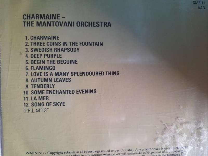 The Mantovani Orchestra - Charmaine