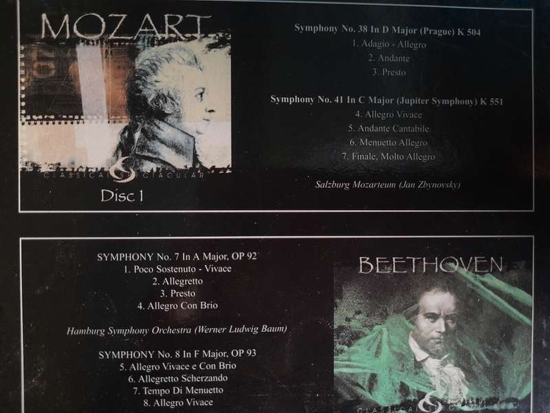Mozart / Beethoven - Classical Spectacular (Double CD Gift Set)