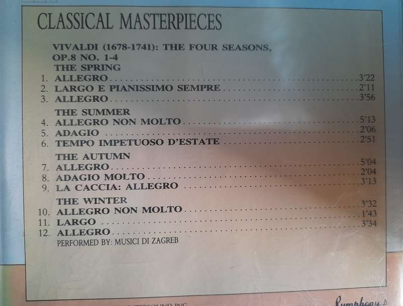 Collection of Classical Music: Classical Masterpieces 3 - CD 1