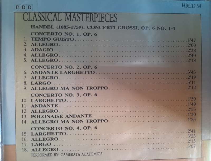 Collection of Classical Music: Classical Masterpieces 3 - CD 2