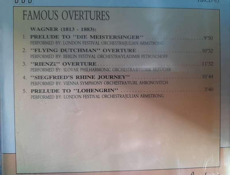 Collection of Classical Music: Famous Overtures 8 - CD 1