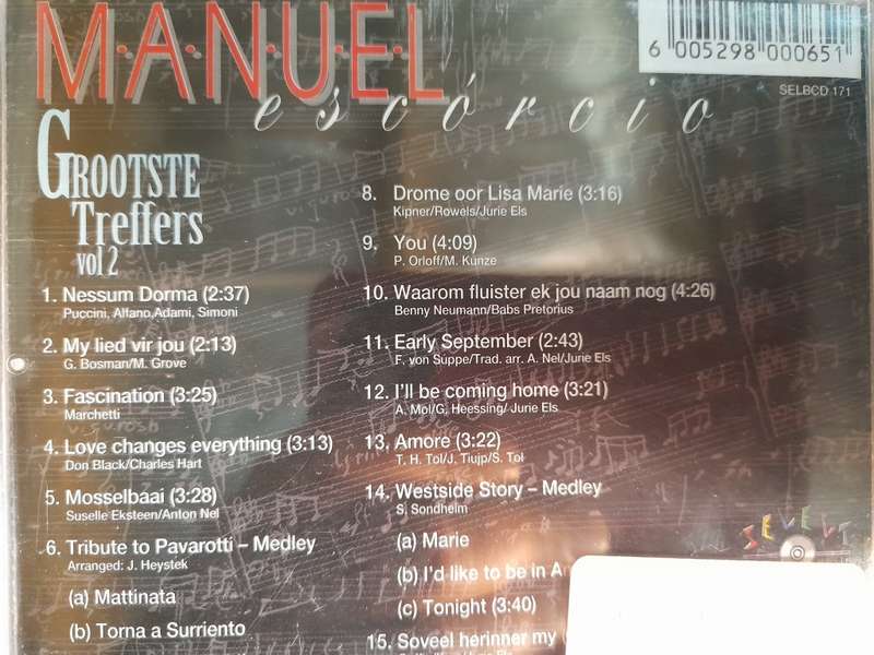 Manuel Escorcio - Grootste Treffers Vol.2
