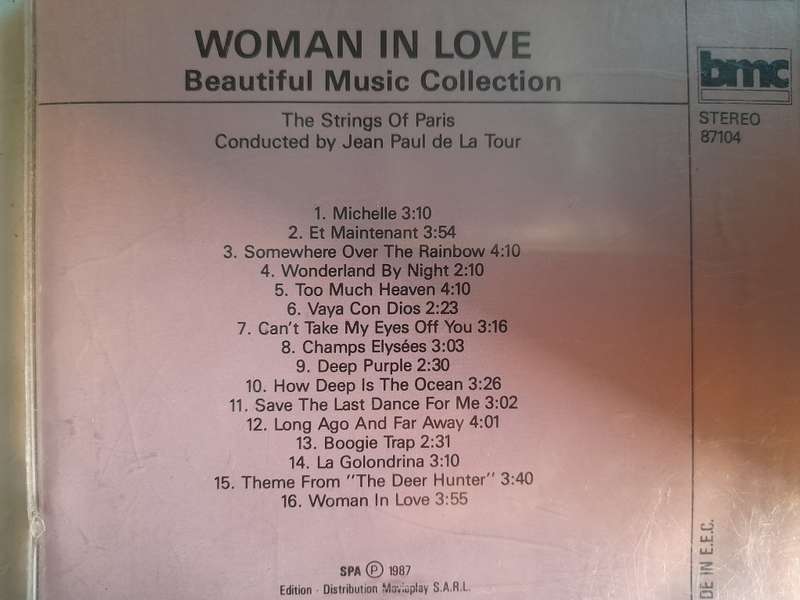 Woman in Love , Beautiful Music Collection