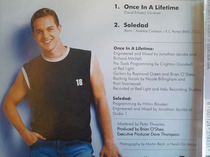 Heinz Winckler - Once in a Lifetime - Soledad (Single)