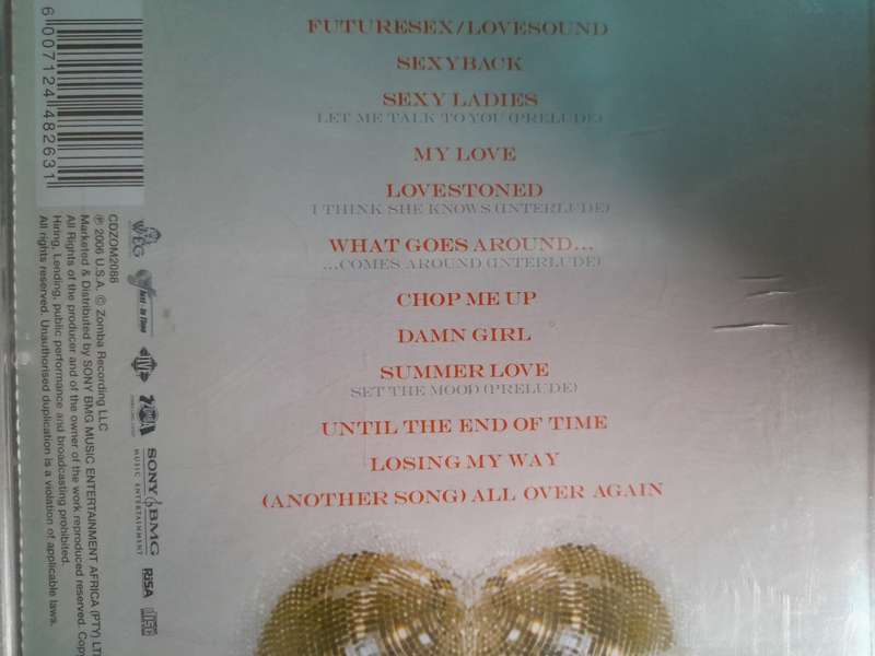 Justin Timberlake - Futuresex/Lovesounds