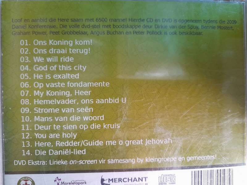 Ons Koning Kom! - Daniel `09 (CD + DVD)