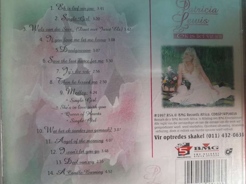 Patricia Lewis - Ek is lief vir jou
