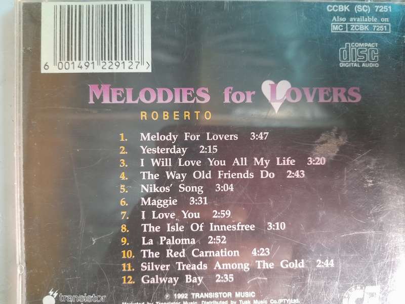 Roberto - Melodies for Lovers