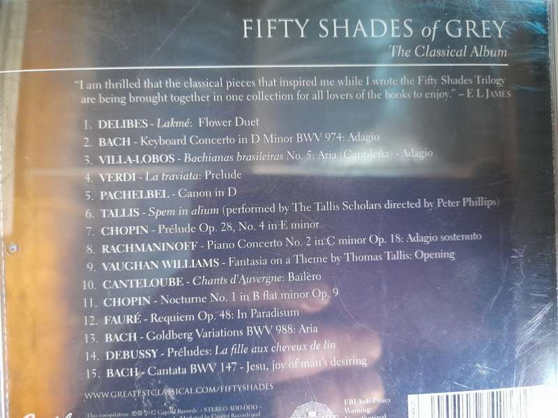 Fifty Shades of Grey , The Classical Album