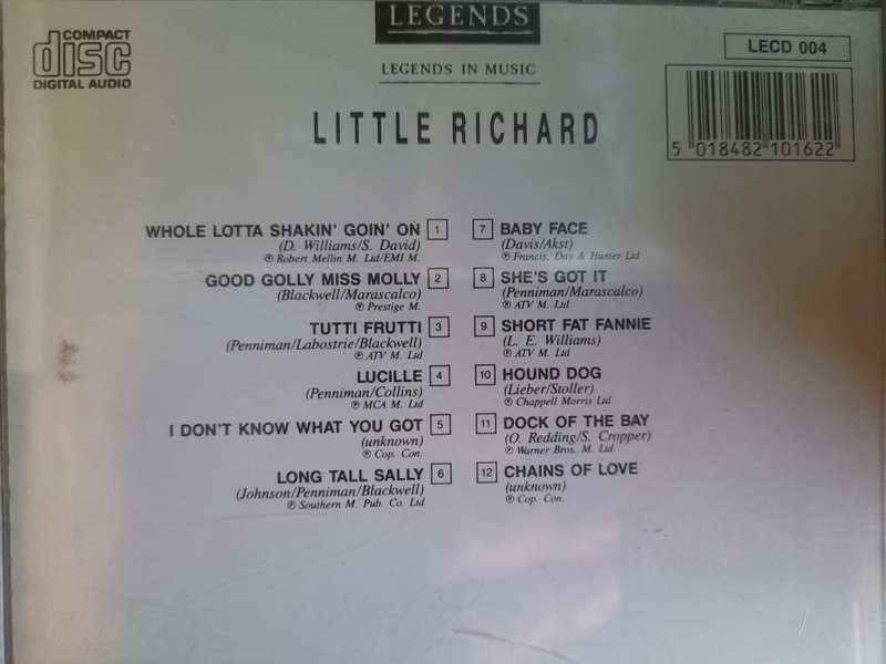 Little Richard - Legends in Music