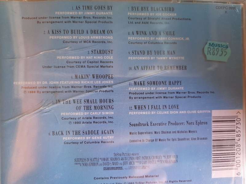 Sleepless in Seattle - Original Motion Picture Soundtrack