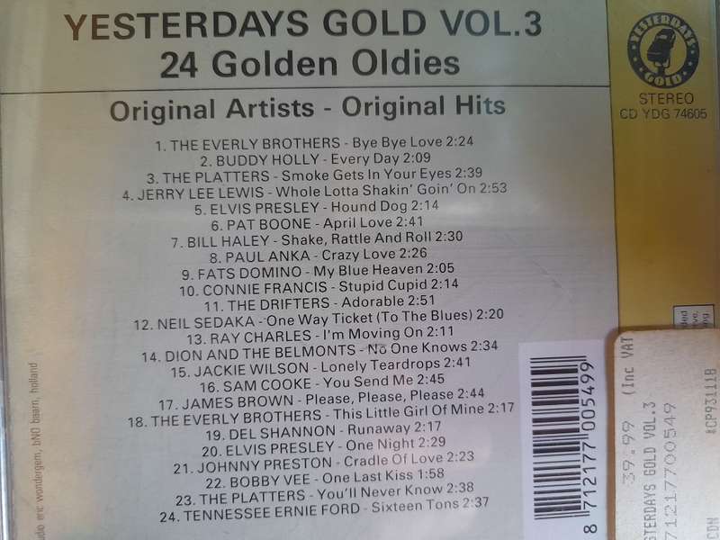 Yesterday`s Gold Vol.3