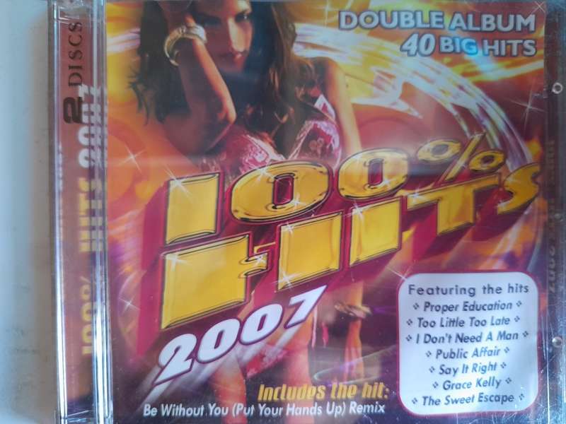 100% Hits 2007 (Double CD)