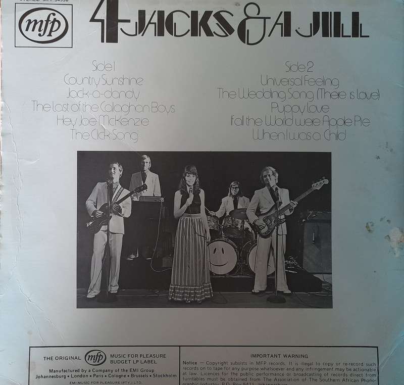 Vinyl: 4 Jacks and a Jill