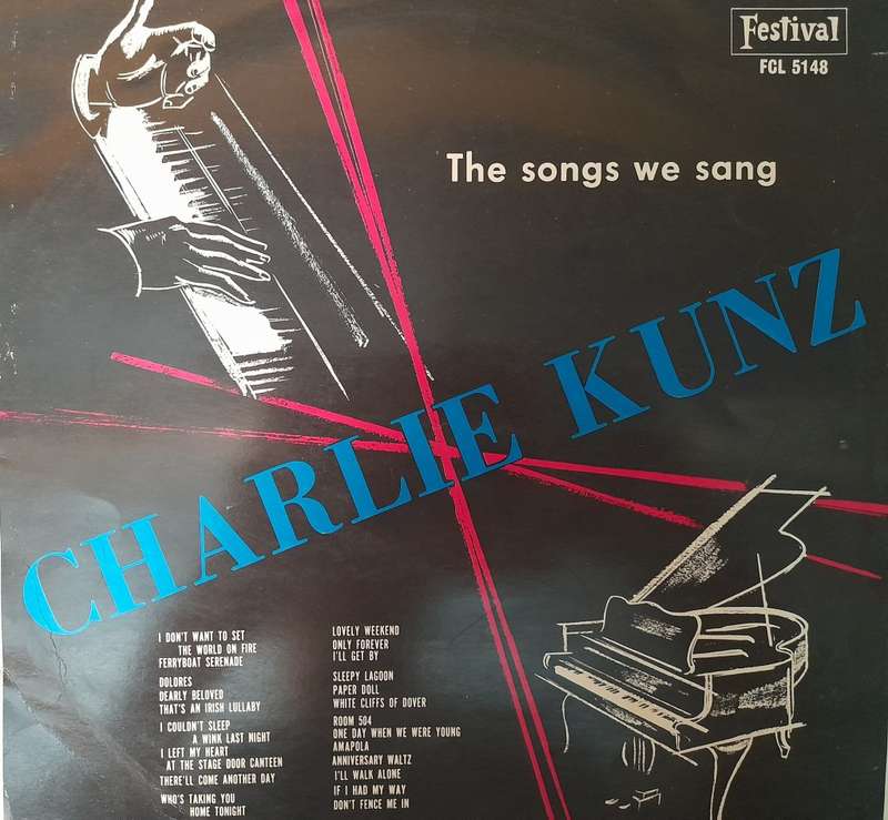 Vinyl: Charlie Kunz - The Songs we sang