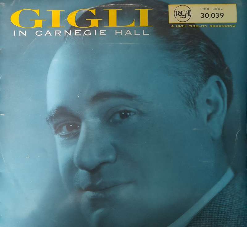 Vinyl: Gigli - In Garnegie Hall