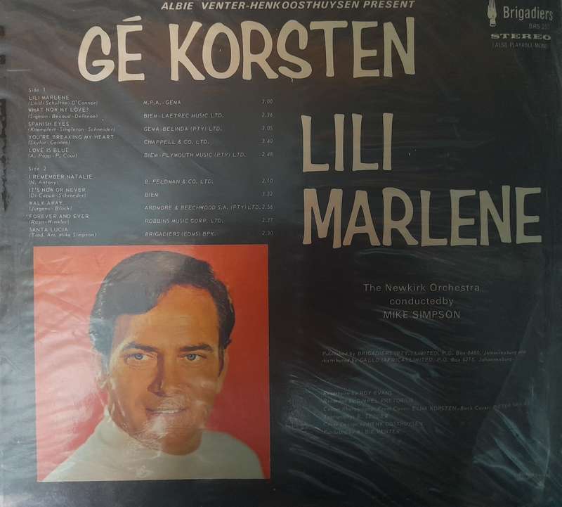 Vinyl: Ge Korsten - Lili Marlene
