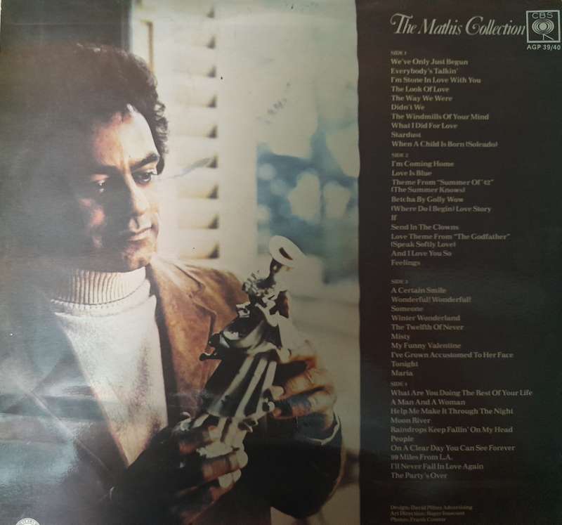 Vinyl: The Mathis Collection - 40 of my favourite Songs (2 Record Set)