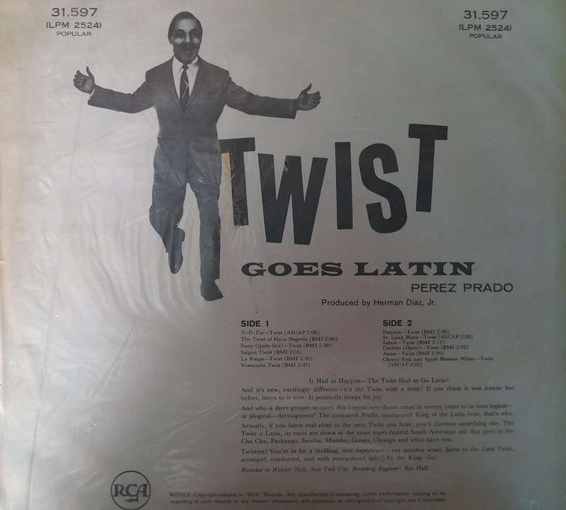Vinyl: Perez Prado - Twist goes Latin
