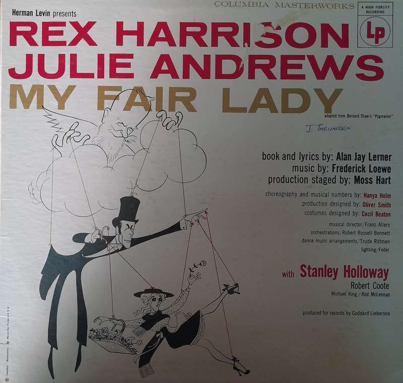Vinyl: Rex Harrison /Julie Andrewas - My Fair Lady