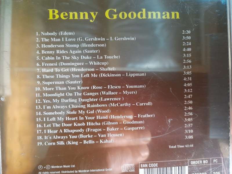 Benny Goodman - Benny rides again