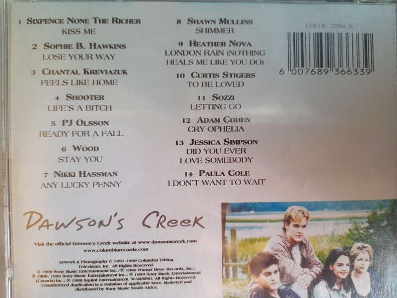 Dawson`s Creek - Songs from