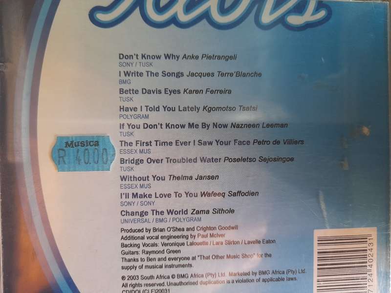 Idols - All the hits by your Top 10