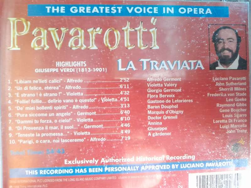 Pavarotti - La Traviata