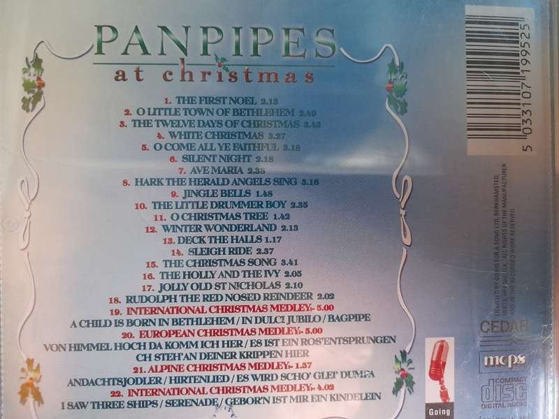 Pan Pipes at Christmas