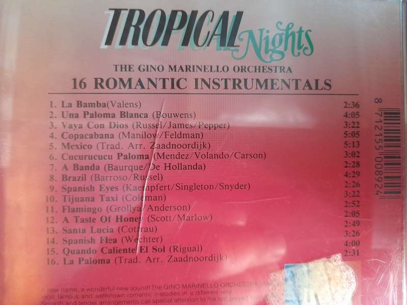 Tropical Nights - 16 Romantic Instrumentals