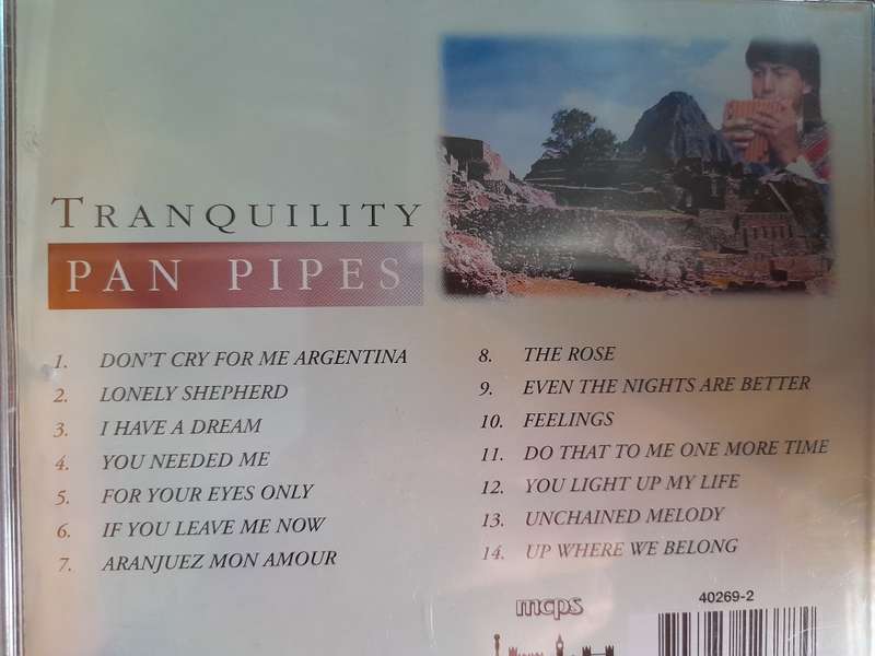 Tranquility Pan Pipes