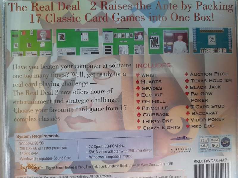 The Real Deal 2 (17 Classic Card games)
