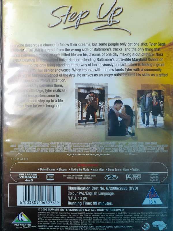 DVD: Step Up