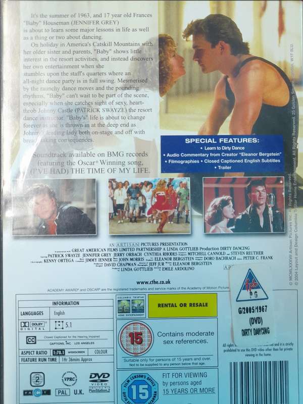 DVD: Dirty Dancing