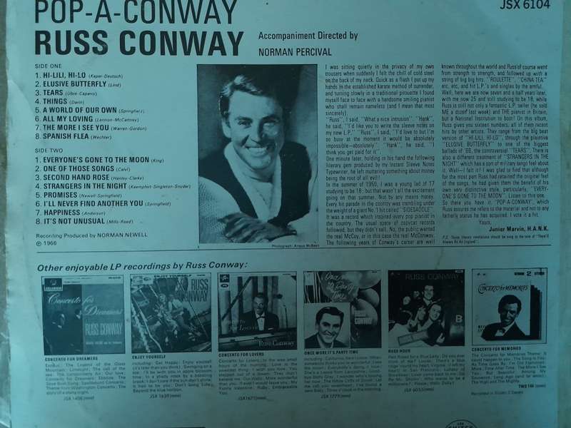 Vinyl: Pop A Conway