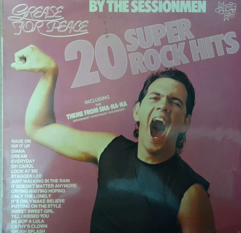 Vinyl: Grease for Peace - 20 Super Rock Hits